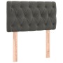 Cabecero con LED de terciopelo gris oscuro 80x7x78/88 cm de , Cabeceros y pies de cama - Ref: Foro24-3121979, Precio: 45,75 €...