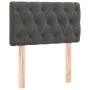 Cabecero con LED de terciopelo gris oscuro 80x7x78/88 cm de , Cabeceros y pies de cama - Ref: Foro24-3121979, Precio: 48,10 €...