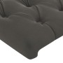 Cabecero con LED de terciopelo gris oscuro 80x7x78/88 cm de , Cabeceros y pies de cama - Ref: Foro24-3121979, Precio: 45,75 €...