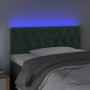 Cabecero con LED de terciopelo verde oscuro 90x7x78/88 cm de , Cabeceros y pies de cama - Ref: Foro24-3121987, Precio: 58,59 ...