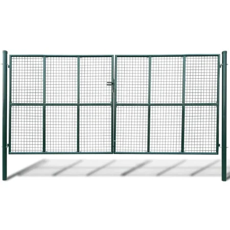Puerta de malla de jardín 415x250 cm / 400x200 cm de vidaXL, Puertas de jardín - Ref: Foro24-141393, Precio: 586,33 €, Descue...