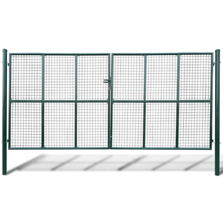 Puerta de malla de jardín 415x250 cm / 400x200 cm de vidaXL, Puertas de jardín - Ref: Foro24-141393, Precio: 597,62 €, Descue...