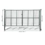 Puerta de malla de jardín 415x250 cm / 400x200 cm de vidaXL, Puertas de jardín - Ref: Foro24-141393, Precio: 586,33 €, Descue...
