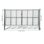 Puerta de malla de jardín 415x250 cm / 400x200 cm de vidaXL, Puertas de jardín - Ref: Foro24-141393, Precio: 597,62 €, Descue...