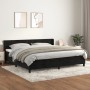 Cama box spring con colchón terciopelo negro 200x200 cm de , Camas y somieres - Ref: Foro24-3130981, Precio: 589,95 €, Descue...
