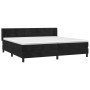 Cama box spring con colchón terciopelo negro 200x200 cm de , Camas y somieres - Ref: Foro24-3130981, Precio: 589,95 €, Descue...