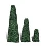 Set of 3 Boxwood Pyramids Artificial Topiary by vidaXL, artificial flora - Ref: Foro24-41622, Price: 74,86 €, Discount: %