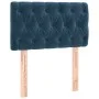 Cabecero de terciopelo azul oscuro 80x7x78/88 cm de , Cabeceros y pies de cama - Ref: Foro24-346310, Precio: 44,17 €, Descuen...