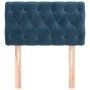 Cabecero de terciopelo azul oscuro 80x7x78/88 cm de , Cabeceros y pies de cama - Ref: Foro24-346310, Precio: 44,42 €, Descuen...