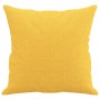 Cojines decorativos 2 uds tela amarillo claro 40x40 cm de , Cojines - Ref: Foro24-349476, Precio: 22,41 €, Descuento: %