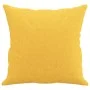 Cojines decorativos 2 uds tela amarillo claro 40x40 cm de , Cojines - Ref: Foro24-349476, Precio: 22,00 €, Descuento: %