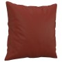 Cojines decorativos 2 uds cuero sintético rojo tinto 40x40 cm de , Cojines - Ref: Foro24-349483, Precio: 22,54 €, Descuento: %