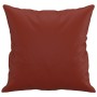 Cojines decorativos 2 uds cuero sintético rojo tinto 40x40 cm de , Cojines - Ref: Foro24-349483, Precio: 22,54 €, Descuento: %