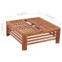 Cubierta para base de sombrilla de madera de vidaXL, Accesorios para sombrillas - Ref: Foro24-41449, Precio: 61,08 €, Descuen...