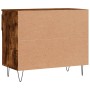 Mueble zapatero madera contrachapada roble ahumado 70x36x60 cm de , Zapateros y organizadores de calzado - Ref: Foro24-831441...