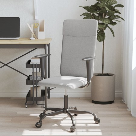 Silla de oficina de tela gris claro de , Sillas de oficina - Ref: Foro24-353017, Precio: 78,59 €, Descuento: %