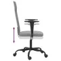 Silla de oficina de tela gris claro de , Sillas de oficina - Ref: Foro24-353017, Precio: 77,55 €, Descuento: %