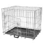 Folding metal dog cage L by vidaXL, Pet carriers and boxes - Ref: Foro24-170217, Price: 73,07 €, Discount: %