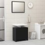 Juego de muebles de baño 3 pzas madera de ingeniería negro de , Muebles de baño - Ref: Foro24-3056926, Precio: 117,62 €, Desc...