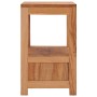 Mesita de noche de madera maciza de mango 40x30x50 cm de vidaXL, Mesitas de noche - Ref: Foro24-287228, Precio: 99,83 €, Desc...