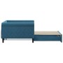 Sofá cama nido terciopelo azul 100x200 cm de , Camas y somieres - Ref: Foro24-3197777, Precio: 259,27 €, Descuento: %