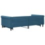Sofá cama nido terciopelo azul 100x200 cm de , Camas y somieres - Ref: Foro24-3197777, Precio: 259,27 €, Descuento: %