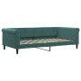 Sofá cama nido con colchón terciopelo verde oscuro 100x200 cm de , Camas y somieres - Ref: Foro24-3197804, Precio: 430,36 €, ...