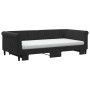 Sofá cama nido con colchón terciopelo negro 100x200 cm de , Camas y somieres - Ref: Foro24-3197806, Precio: 472,90 €, Descuen...