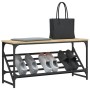 Mueble zapatero madera de ingeniería roble Sonoma 90x30x45 cm de , Zapateros y organizadores de calzado - Ref: Foro24-833419,...