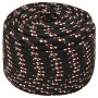 Cuerda de barco polipropileno negra 12 mm 25 m de , Sogas y cuerdas metálicas - Ref: Foro24-152352, Precio: 20,95 €, Descuent...