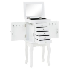 Armario joyero de pie blanco de , Aparadores - Ref: Foro24-246960, Precio: 92,98 €, Descuento: %