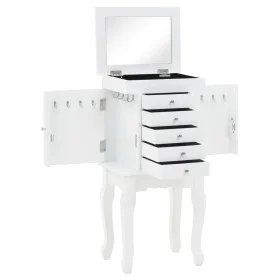 Armario joyero de pie blanco de , Aparadores - Ref: Foro24-246960, Precio: 95,53 €, Descuento: %