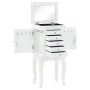 Armario joyero de pie blanco de , Aparadores - Ref: Foro24-246960, Precio: 95,53 €, Descuento: %