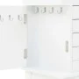 Armario joyero de pie blanco de , Aparadores - Ref: Foro24-246960, Precio: 95,53 €, Descuento: %