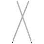 Patas de mesa plegables acero galvanizado plata 45x53x108 cm de , Patas para mesas - Ref: Foro24-288464, Precio: 42,64 €, Des...