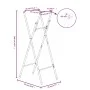 Patas de mesa plegables acero galvanizado plata 45x53x108 cm de , Patas para mesas - Ref: Foro24-288464, Precio: 38,89 €, Des...