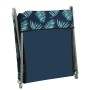 Tumbonas plegables 2 unidades acero y tela estampado de hojas de , Tumbonas - Ref: Foro24-310346, Precio: 86,56 €, Descuento: %