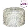 100% sisal rope 6 mm 25 m by , Ropes and metal cords - Ref: Foro24-155012, Price: 17,06 €, Discount: %