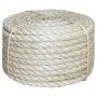 100% sisal rope 12 mm 25 m by , Ropes and metal cords - Ref: Foro24-155027, Price: 34,27 €, Discount: %