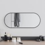 Espejo de pared ovalado negro 60x25 cm de , Espejos - Ref: Foro24-348204, Precio: 34,15 €, Descuento: %
