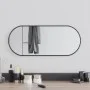 Espejo de pared ovalado negro 60x25 cm de , Espejos - Ref: Foro24-348204, Precio: 31,99 €, Descuento: %