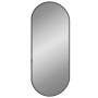 Espejo de pared ovalado negro 60x25 cm de , Espejos - Ref: Foro24-348204, Precio: 34,15 €, Descuento: %