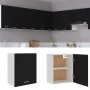 Armario colgante de cocina madera ingeniería negro 50x31x60 cm de , Armarios de cocina - Ref: Foro24-801261, Precio: 57,77 €,...