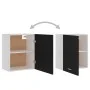 Armario colgante de cocina madera ingeniería negro 50x31x60 cm de , Armarios de cocina - Ref: Foro24-801261, Precio: 57,77 €,...