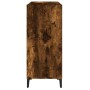 Mueble discos madera contrachapada roble ahumado 84,5x38x89 cm de , Almacenamiento para CD y DVD - Ref: Foro24-832002, Precio...