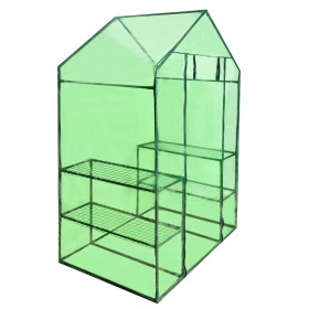 Invernadero doméstico con 4 estantes de vidaXL, Invernaderos - Ref: Foro24-41545, Precio: 76,92 €, Descuento: %