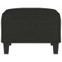 Reposapiés de tela negro 70x55x41 cm de , Otomanas - Ref: Foro24-349351, Precio: 66,76 €, Descuento: %