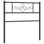 Cabecero de metal negro 80 cm de , Cabeceros y pies de cama - Ref: Foro24-355294, Precio: 23,78 €, Descuento: %