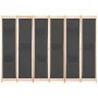 Biombo divisor de 6 paneles de tela gris 240x170x4 cm de , Divisores de ambientes - Ref: Foro24-248178, Precio: 78,48 €, Desc...
