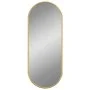 Espejo de pared ovalado dorado 50x20 cm by , Mirrors - Ref: Foro24-348196, Price: 27,54 €, Discount: %